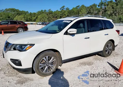 2017 Nissan Pathfinder S z USA, uszkodzony, nr VIN 5N1DR2MN0HC657217